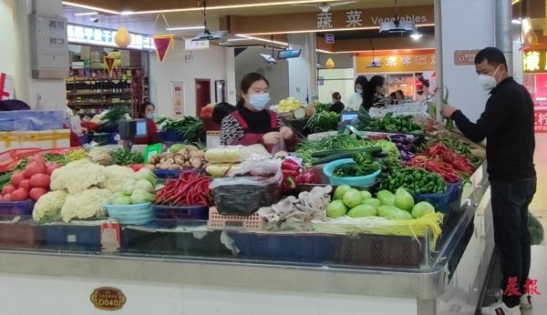 南昌猪肉蔬菜零售价格明显下降