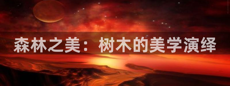 新宝gg联系：森林之美：树木的美学演绎