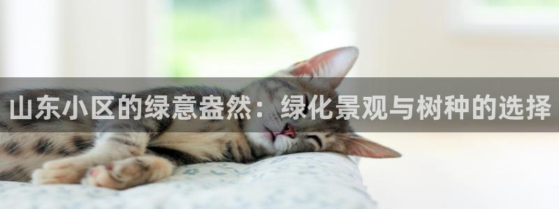 新宝GG柯78778：山东小区的绿意盎然：绿化景观与树种的选择