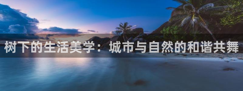 新宝GG冰冰:树下的生活美学:城市与自然的和谐共舞